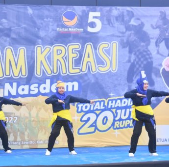 NasDem Sulsel Sosialisasikan Nomor Urut 5 Lewat Lomba Senam, Hadiahnya Puluhan Juta