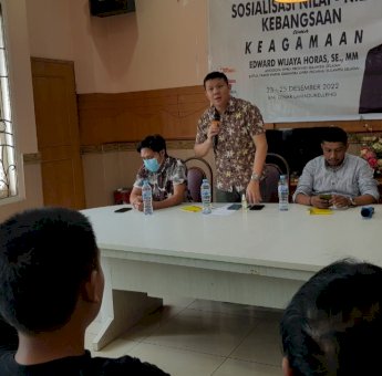 Edward Horas Ajak Warga Implementasikan Nilai Keagamaan dalam Kehidupan Sehari-hari