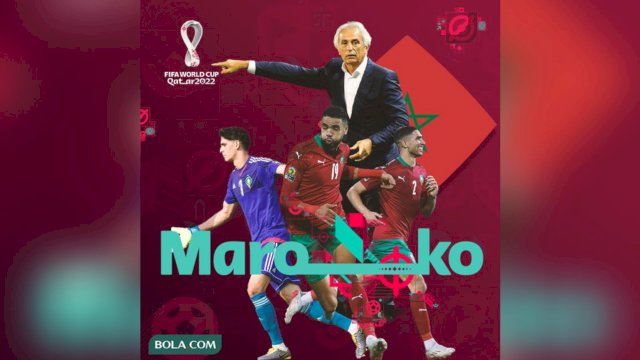 Ilustrasi Timnas Maroko. (Bola.com/Adreanus Titus)