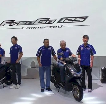 Resmi Diluncurkan, Yamaha FreeGo 125 Connected Dibekali Beragam Fitur Canggih