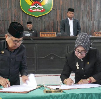 Paripurna DPRD Palopo Tentang APBD 2023