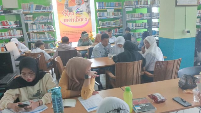 Ket : Suana Ruangan Perstakaan milik Disperpus Kota Parepare (Istimewa)