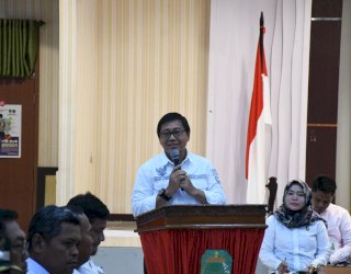 Wakil Bupati Luwu Utara Minta Desa Alokasikan Anggaran Perkuat Program Jaminan Sosial
