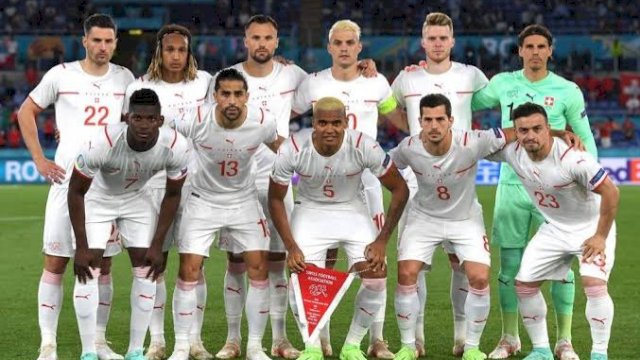 Timnas Swiss di Piala Dunia Qatar 2022. (Istimewa)