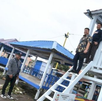Kundapil, Legislator Makassar Ari Ashari Ilham Tinjau Progres Pengembangan Pantai Biru