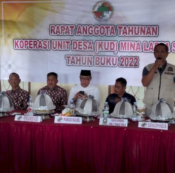 Rapat Tahunan, KUD Mina Lappa Disebut Koperasi Paling Sehat di Sinjai