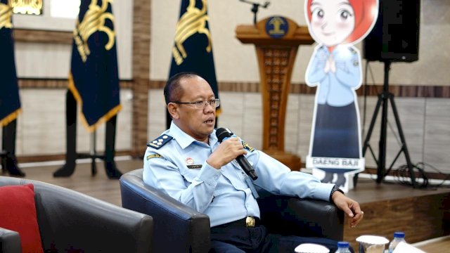 Kadiv Im Kanwil Kemenkumham Sulsel Jaya Saputra. (Dok. Kakanwil Kemenkumham Sulsel)