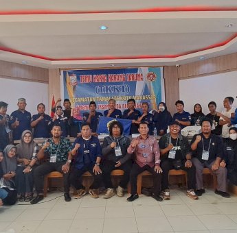 Temu karya KT Kecamatan Tamalate Makassar, Andy Kahar Terpilih Aklamasi Jadi Ketua