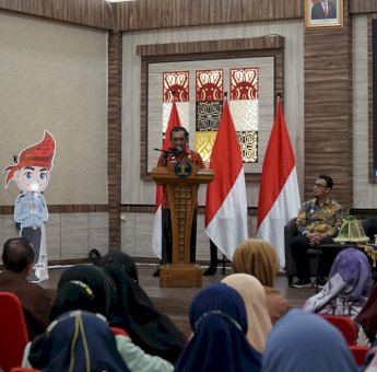 Kakanwil Kemenkumham Sulsel Adakan Pertemuan Bersama Purna Bhakti Pengayoman