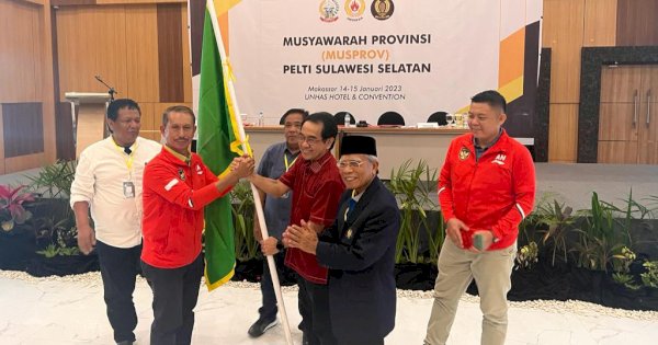 Rektor Unhas Prof Jamaluddin Jompa Terpilih Aklamasi Pimpin Organisasi Tenis Sulsel