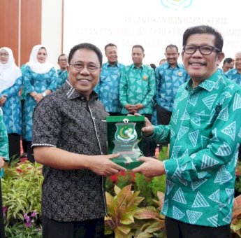 Pj Sekprov Sulsel Hadiri Pelantikan dan Raker DPW KKP