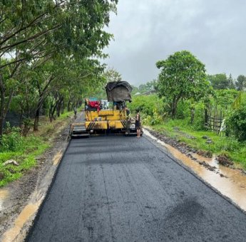 Bantuan Keuangan Pemprov Sulsel ke Pemkab Gowa, Pembangunan Jalan ke Wisata Air Terjun Batu Manrusu Capai 90 Persen