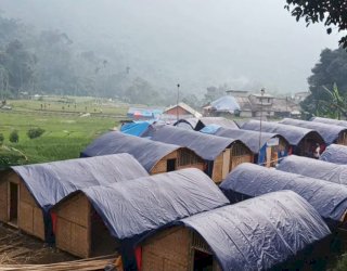 Dukung Pemulihan Pascagempa Cianjur, PLN Alirkan Penyambungan Listrik Sementara di Huntara