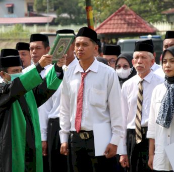 210 Anggota PPS Dilantik, Bupati Soppeng: Laksanakan Amanah Penuh Tanggung Jawab
