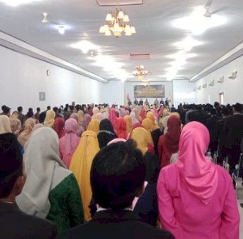 Lantik 264 Anggota PPS, Ketua KPU Selayar: Bekerjalah Sesuai Prinsip Pemilu