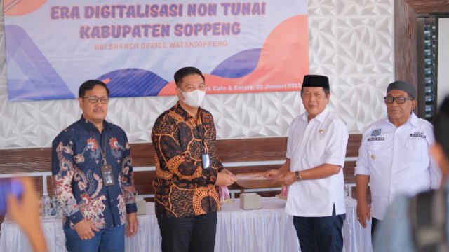 BRI Lirik Kerjasama Dengan Semua Desa di Soppeng