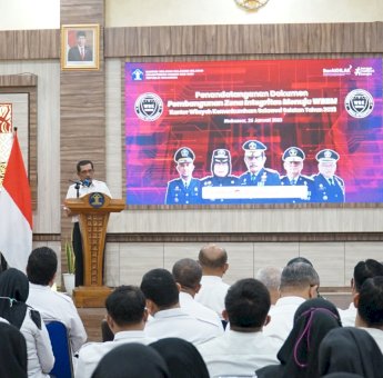 Menuju Zona Integritas, Jajaran Kanwil Kemenkumham Sulsel Diajak Terapkan Tata Nilai PASTI