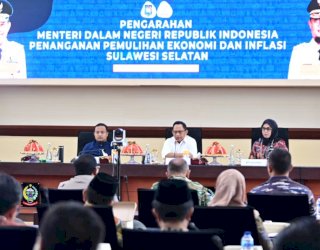 Di Hadapan Mendagri, Gubernur Andi Sudirman Paparkan Program Penanganan Inflasi di Sulsel