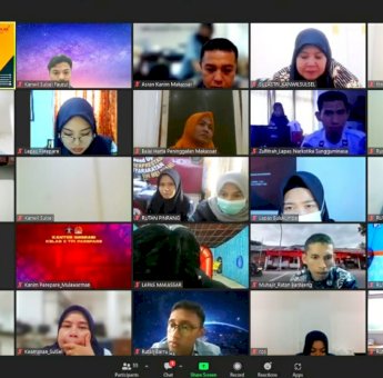 Tim Kearsipan Kanwil Kemenkumham Sulsel Ikut Workshop Pengelolaan Kearsipan