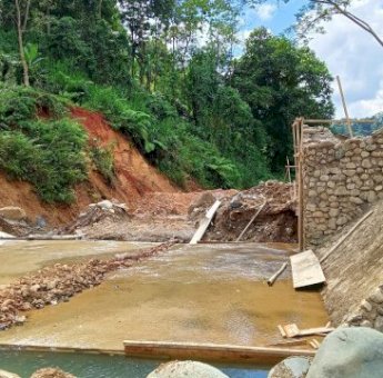 Sisa Tujuh Hari Masa Kerja, Begini Progres Proyek Bendungan Kambuno di Sinjai