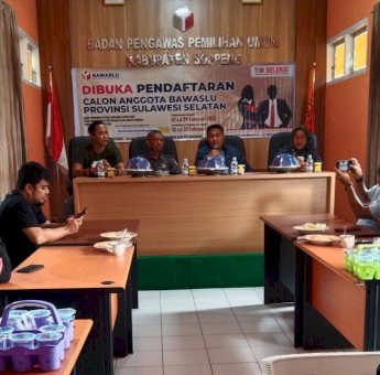 Berkunjung di Soppeng, Timsel Bawaslu Sulsel Sampaikan Komitmen Penjaringan Komisioner Berkualitas
