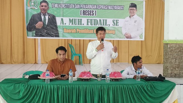 Ket : Legislator PKB Parepare, Andi Fudail saat penjaringan aspirasi (Foto : Mulyadi Ma'ruf / Republiknews.co.id)