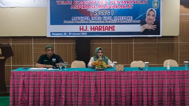 Ket : Legislator Perindo Parepare, Hj Hariani (Foto : Mulyadi Ma'ruf / Republiknews.co.id)