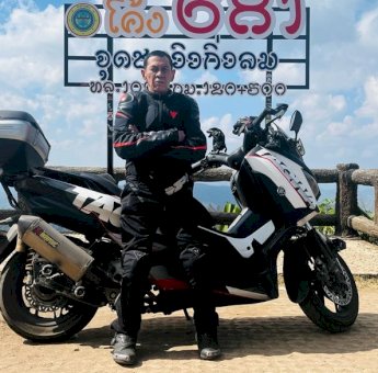 Berbekal Xmax 250, Bikers Sulsel Touring ke Negara Asia Tenggara