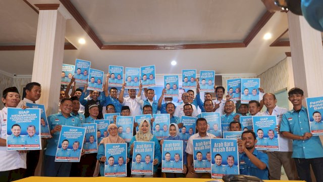 DPW Partai Gelora Sulawesi Selatan menggelar Rapat Konsolidasi Pemenangan khusus Daerah Pemilihan (Dapil) Sulsel 1 di Kabupaten Jeneponto, Sabtu (21/1/2023). (Foto: Istimewa)