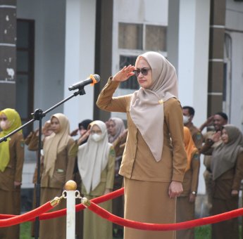 Upacara Perdana 2023, Bupati Luwu Utara Minta Jajaranya Percepat Pelaksanaan Kegiatan