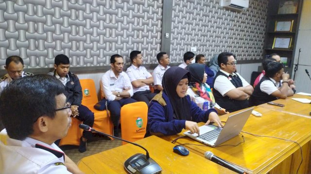 Ket : Kegiatan Rakor di Kantor Bappeda Parepare (Istimewa)
