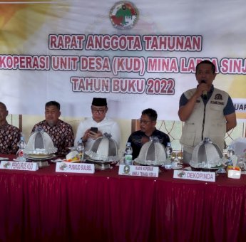 Rapat Tahunan, KUD Mina Lappa Disebut Koperasi Paling Sehat di Sinjai