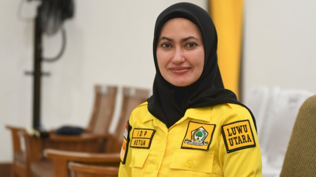 Ketua DPD II Golkar Luwu Utara Indah Putri Indriani. (ist)