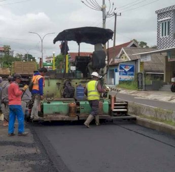 Pemkot Parepare Terus Lakukan Perbaikan Ruas Jalan Jenderal Sudirman