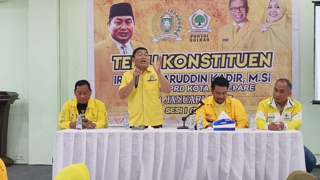 Ket : Ketua DPRD Parepare, Kaharuddin Kadir saat penjaringan aspirasi (Foto : Mulyadi Ma'ruf / Republiknews.co.id)