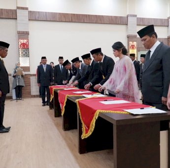 Liberti Sitinjak Minta Notaris dan MPDN Sulsel Bekerja Profesional &amp; Jaga Etika Profesi
