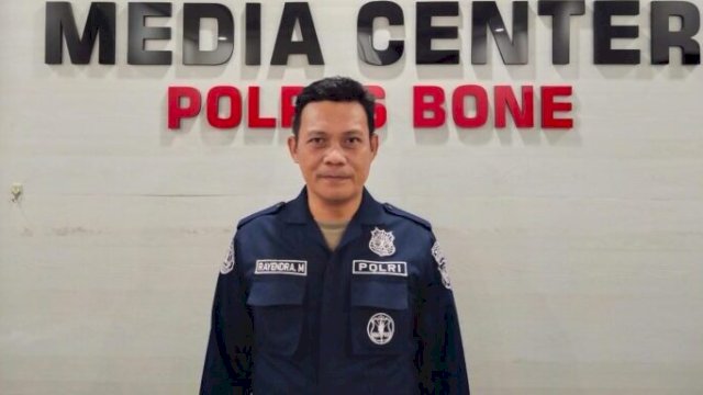 Ket : Kasubsi PIDM Sihumas Polres Bone, Ipda Rayendra (Int/katadia.co)