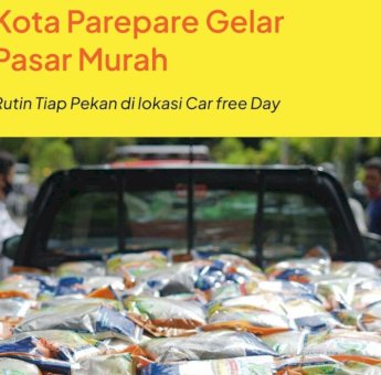 Pemkot Parepare Rutin Gelar Pasar Murah