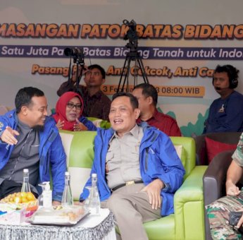 Hadiri Pencanangan Gemapatas, Gubernur Sulsel: Jadi Solusi Sengketa Lahan