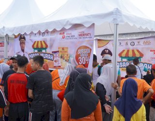 UPZ Sulsel Gelar Pasar Murah di Bulukumba, Diserbu Ratusan Warga