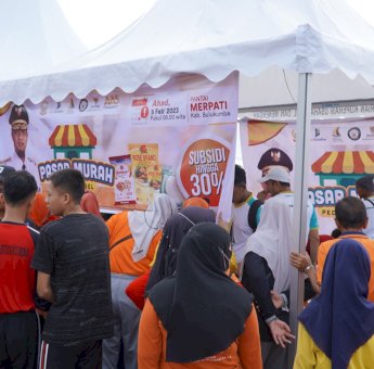 UPZ Sulsel Gelar Pasar Murah di Bulukumba, Diserbu Ratusan Warga