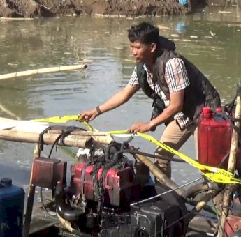 Polisi Grebek Tambang Ilegal di Gowa, Penambang Lari Kocar-Kacir