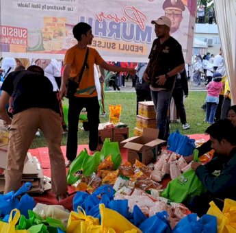 Berburu Minyak Goreng di Pasar Murah HUT Takalar ke-63, 500 Paket Sembako Ludes Terjual dalam 30 menit