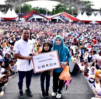Kaget Dapat Hadiah Umroh di Sulsel Anti Mager, Pelajar SMP di Takalar: Untuk Ibu, Terima Kasih Pak Gubernur