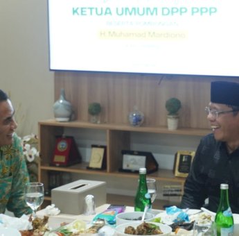 Temui Amran Sulaiman di Makassar, Ini yang Disampaikan Ketum PPP Mardiono