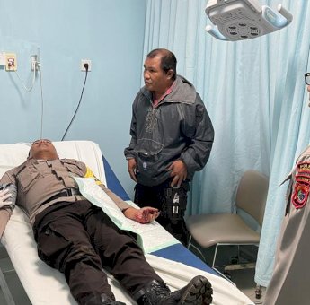 Diserang Warga, Dua Jari Tanggan Polisi di Mabar NTT Nyaris Putus