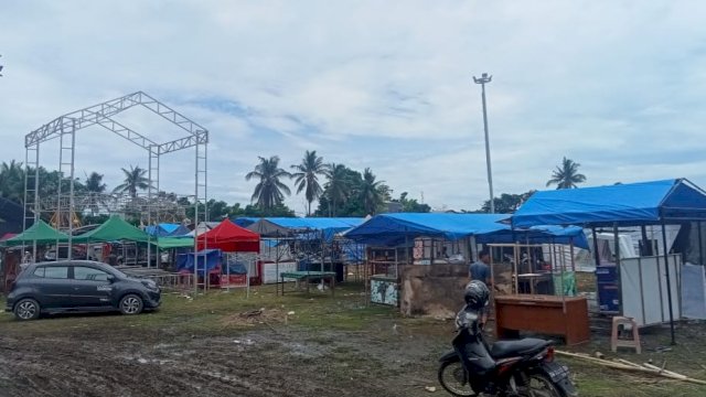 Kondisi Pameran Expo dan UMKM Sinjai. (Istimewa)