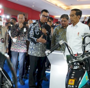 The 30th IIMS 2023 Dibuka Presiden, PLN Siap Optimalkan Ekosistem Kendaraan Listrik