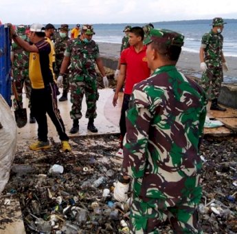 Hari Peduli Sampah Nasional, Dandim Selayar: Tanggungjawab Kita Bersama