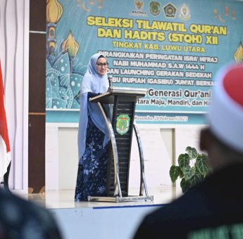 Dari STQH XII, Bupati Indah Harap Generasi Qurani Wujudkan Visi Luwu Utara